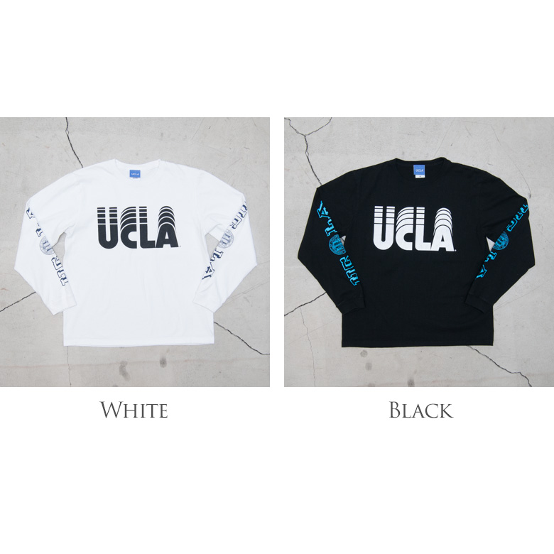 画像: オールドプリント"UCLA-SLIDE"米綿長袖TEE/ Audience