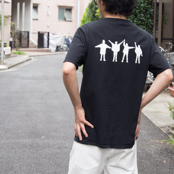 画像: 【RE PRICE / 価格改定】BEATLES Apple刺繍バックプリントUSAファブリック丸胴国産ポケットTEE【FABRIC MADE IN USA】【ASSEMBLED IN JAPAN】『日本製』/ Upscape Audience