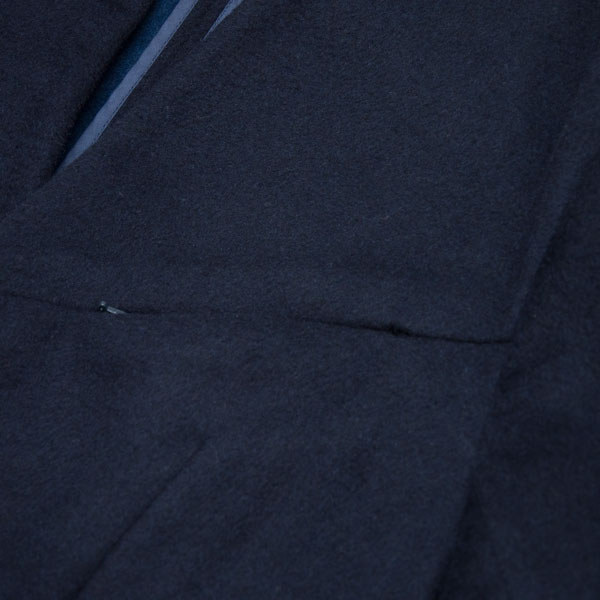 画像: Wフェイスビーバーノーカラー2ボタンチェスターコート[Lady's]【送料無料】/ Audience