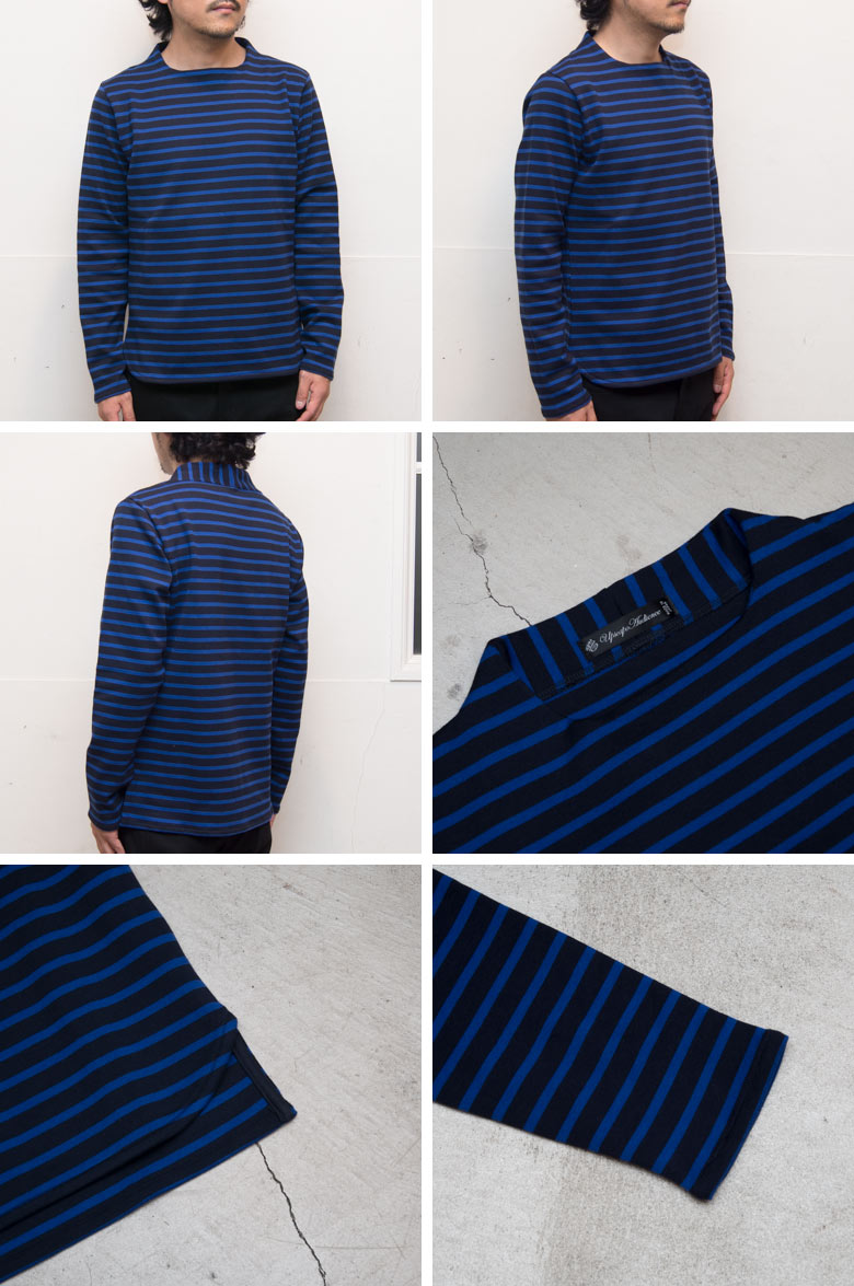 画像: 【RE PRICE/価格改定】ミラノリブ モックボートネック L/S ニット【MADE IN JAPAN】『日本製』 / Upscape Audience