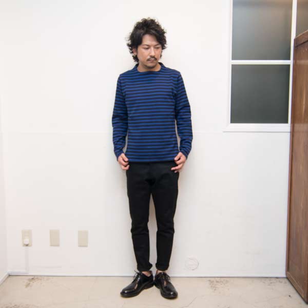 画像: 【RE PRICE/価格改定】ミラノリブ モックボートネック L/S ニット【MADE IN JAPAN】『日本製』 / Upscape Audience