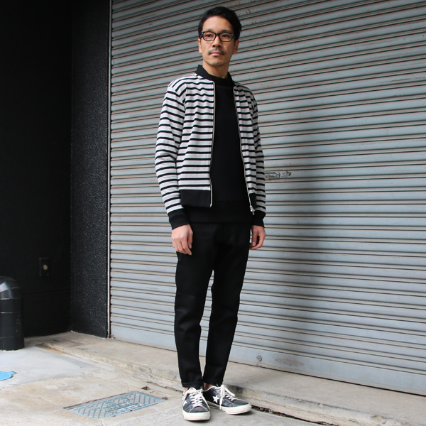画像: 【RE PRICE / 価格改定】Basque10オンス（バスク天竺）MA1ブルゾン【MADE IN JAPAN】『日本製』/ Upscape Audience