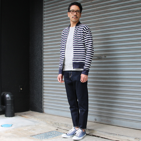 画像: 【RE PRICE / 価格改定】Basque10オンス（バスク天竺）MA1ブルゾン【MADE IN JAPAN】『日本製』/ Upscape Audience