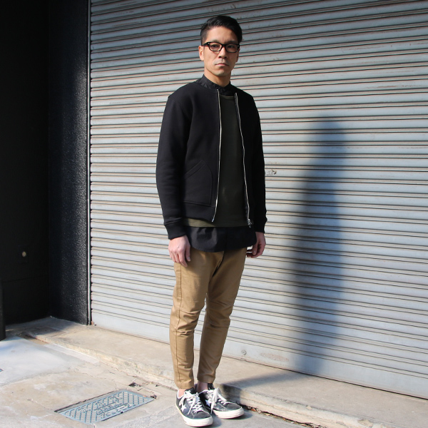 画像: 【RE PRICE / 価格改定】ヘビーウェイト裏毛クルーネックブルゾン【MADE IN JAPAN】『日本製 / Upscape Audience