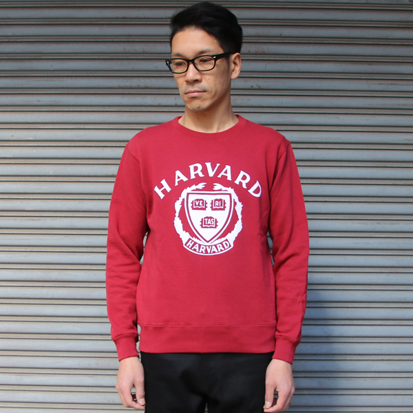 画像: HARVARD"HARVARD EMBLEM"クルーネック長袖スウェット / Audience