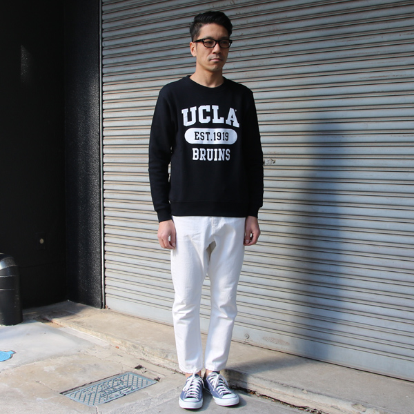 画像: UCLA"UCLA EST.1919 BRUINS"クルーネック長袖ライトスウェット / Audience