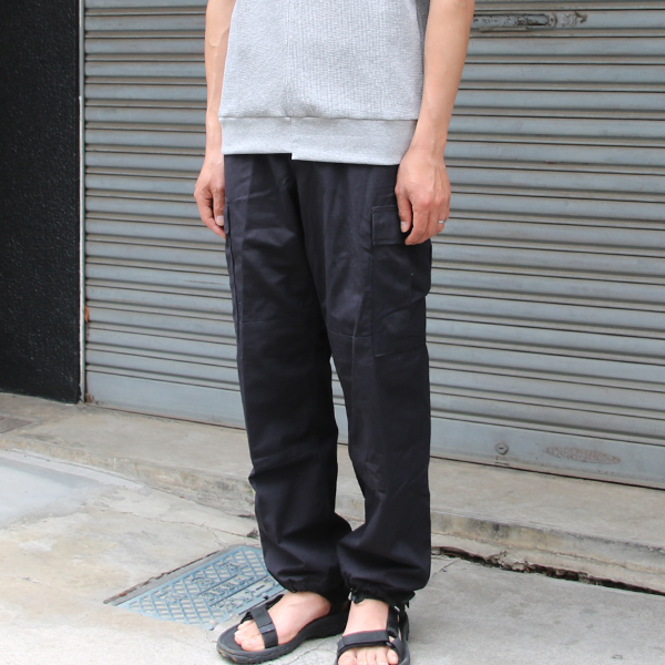 画像: ”TROUSERS BLACK357”BDUリップストップカーゴパンツ / デッドストック