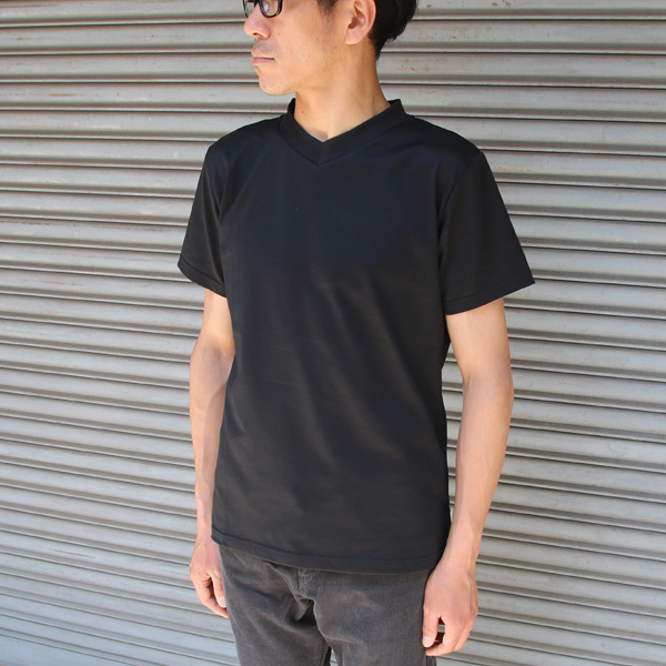 画像: 【RE PRICE / 価格改定】Coolmax（クールマックス）鹿の子 V/N S/S Tee【MADE IN JAPAN】『日本製』/ Upscape Audience
