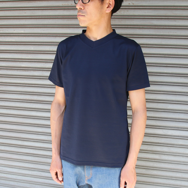 画像: 【RE PRICE / 価格改定】Coolmax（クールマックス）鹿の子 V/N S/S Tee【MADE IN JAPAN】『日本製』/ Upscape Audience