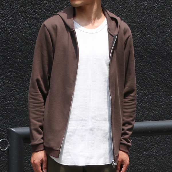 画像: 【RE PRICE / 価格改定】スウェット フード L/S ZIP ジャケット【MADE IN JAPAN】『日本製』/ Upscape Audience