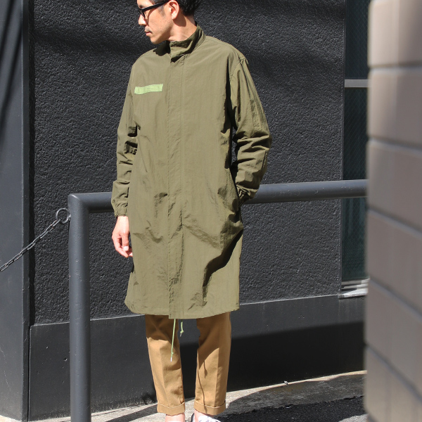画像: リップストップ撥水ナイロン モッズコート【MADE IN JAPAN】『日本製』/ Upscape Audience