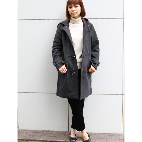 画像: 【RE PRICE/価格改定】ビッグワッフルサドルショルダータートルネックニット[Lady's]【MADE IN JAPAN】『日本製』 / Upscape Audience