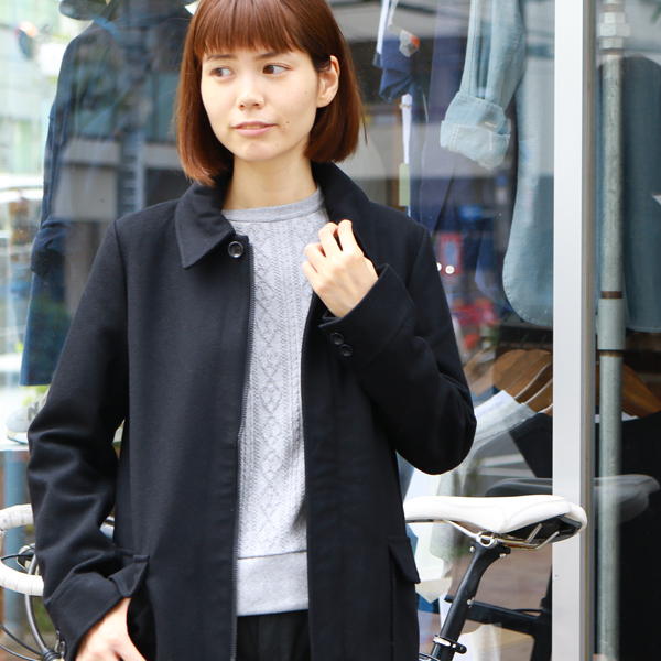 画像: 550g ピュアウールメルトンバルカラーコート[Lady's] 【送料無料】 / Audience【取寄せ対応可能】