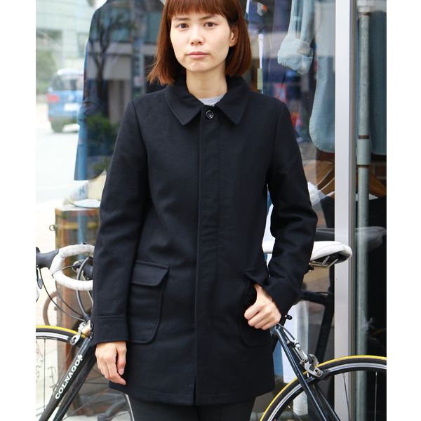 画像: 550g ピュアウールメルトンバルカラーコート[Lady's] 【送料無料】 / Audience【取寄せ対応可能】