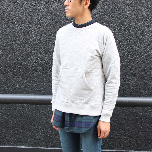 画像: 【RE PRICE / 価格改定】フランネルチェックバンドカラーロング長袖_Shirts【MADE IN JAPAN】『日本製』/ Upscape Audience