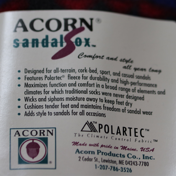 画像: ACORN(エイコーン)/フリースソックス【MADE IN U.S.A】『米国製』/ デッドストック