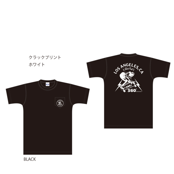 画像: 360°SPORTS WEAR（スリーシックスティスポーツウェア） "LA" 6オンス米綿丸胴ポケ付き半袖 Tee/ Audience