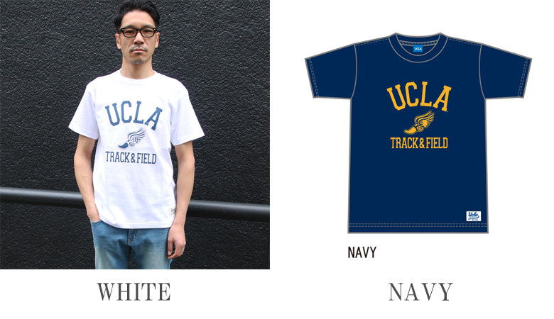 画像: 【RE PRICE / 価格改定】6.2oz丸胴UCLA"T&F"オールドプリントTEE / Audience