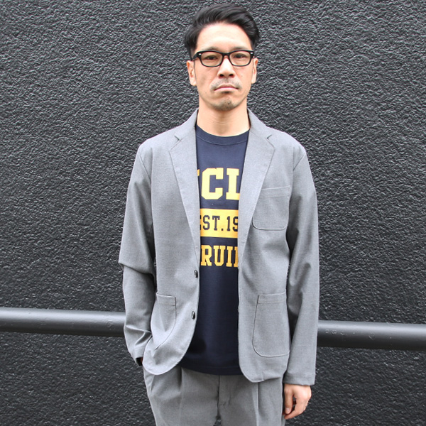 画像: 6.2oz丸胴UCLA"EST1919"オールドプリントTEE / Audience