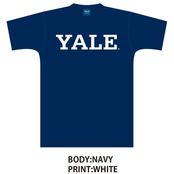 画像: 6.2oz丸胴YALE"YALE"オールドプリントTEE / Audience