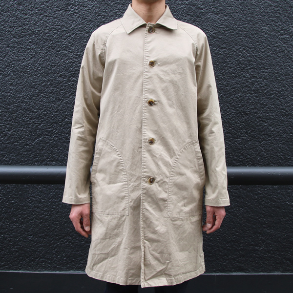 画像: ”CORDURA"コットンナイロンツイルストレッチステンカラーコート『日本製』【送料無料】  / Upscape Audience