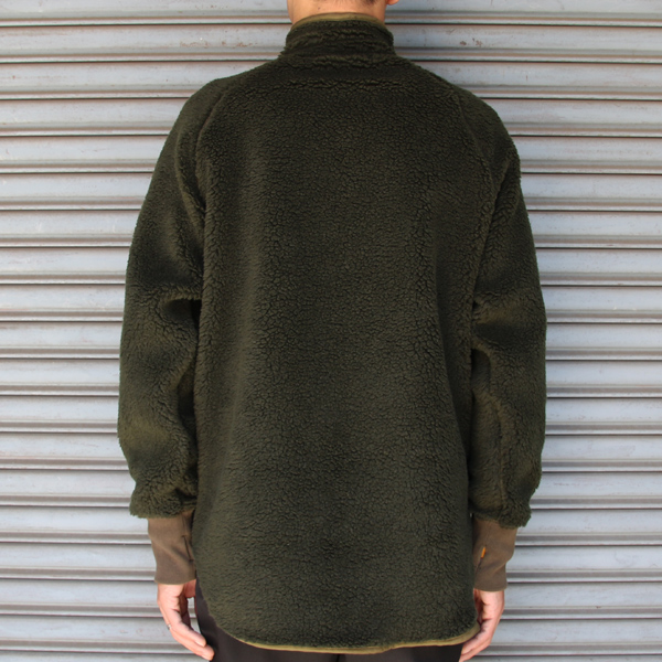 画像14: 【Lanificio Becagli（ベッカリー）】トスカーナボア NL ARMY スタンドブルゾン【MADE IN JAPAN】『日本製』【送料無料】/ Upscape Audience (14)