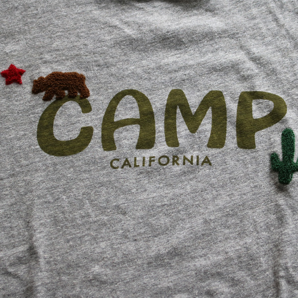 画像: 【RE PRICE/価格改定】Riding High / HANDLE EMBROIDERY S/S TEE(CAMP)【MADE IN JAPAN】『日本製』