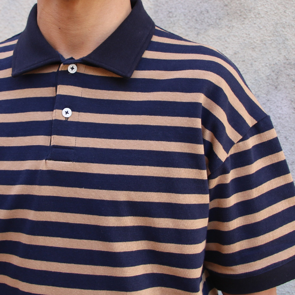 画像: 【RE PRICE/価格改定】Basque 10オンス ( バスク天竺 ) ビッグポロシャツ【MADE IN JAPAN】『日本製』/ Upscape Audience