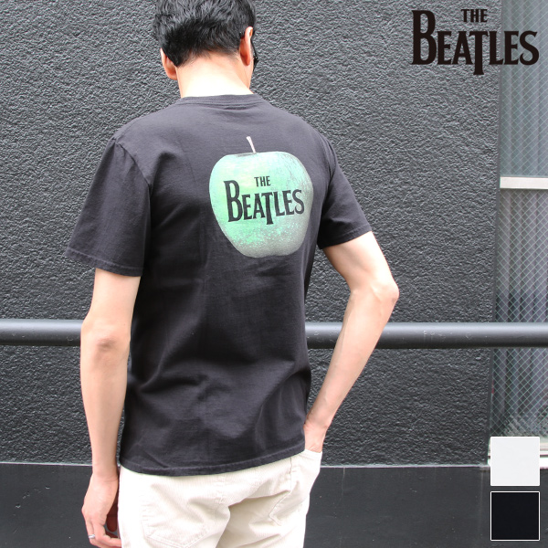 画像1: 【RE PRICE / 価格改定】BEATLES ロゴプリントUSAファブリック丸胴国産ポケットTEE【FABRIC MADE IN USA】【ASSEMBLED IN JAPAN】『日本製』/ Upscape Audience (1)