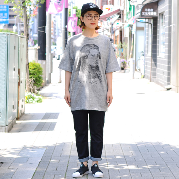 画像3: 16/1吊編天竺 C/N Wolfgang プリント S/S Tee【MADE IN TOKYO】『東京製』/ Upscape Audience (3)