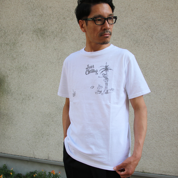 画像: EggSand BY Doodles×RIDING HI Print  S/S Tee(JUST CHLLING)