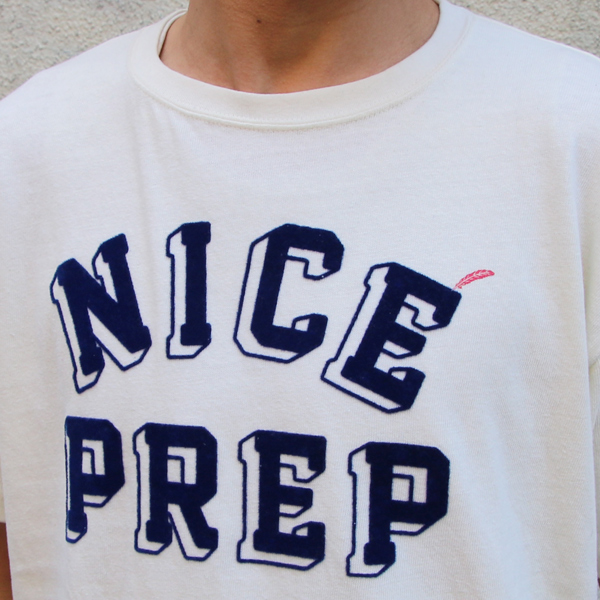 画像: 【RE PRICE/価格改定】Riding High / CULTURE FLOCKY PRINT S/S TEE(NICE PREP)【MADE IN JAPAN】『日本製』