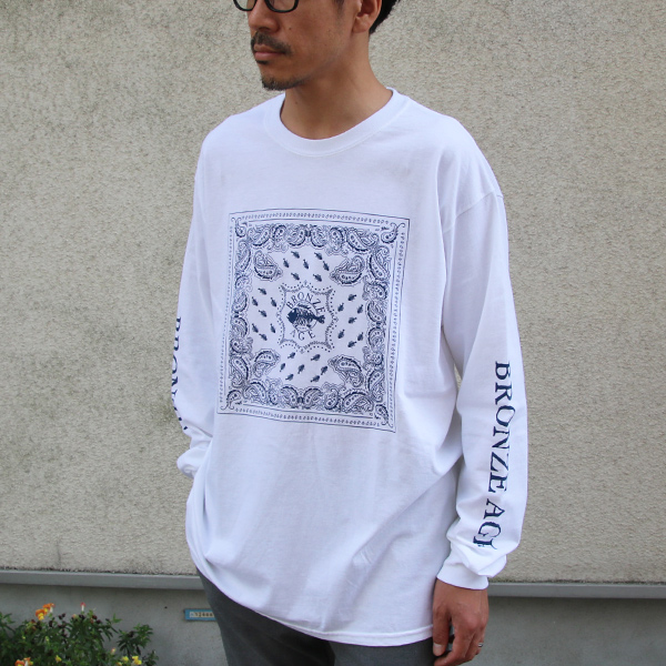 画像2: BRONZE AGE（ブロンズエイジ）16/-天竺 プリント L/S TEE/ Audience (2)