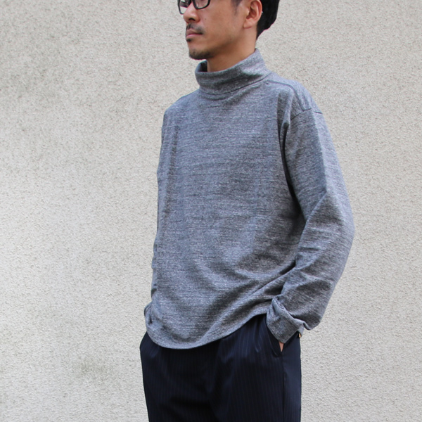 画像: Riding High / LOOPWHEEL HIGH NECK L/S TEE（R185-0106B）【MADE IN JAPAN】『日本製』