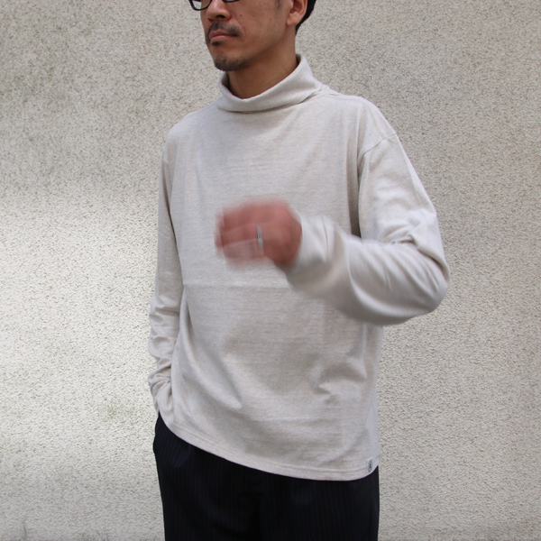 画像: Riding High / LOOPWHEEL HIGH NECK L/S TEE（R185-0106B）【MADE IN JAPAN】『日本製』