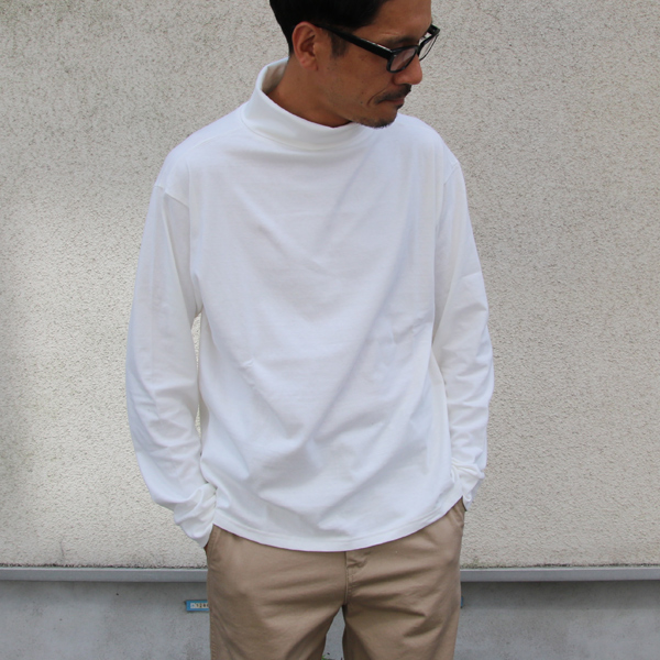 画像: Riding High / LOOPWHEEL HIGH NECK L/S TEE（R185-0106B）【MADE IN JAPAN】『日本製』