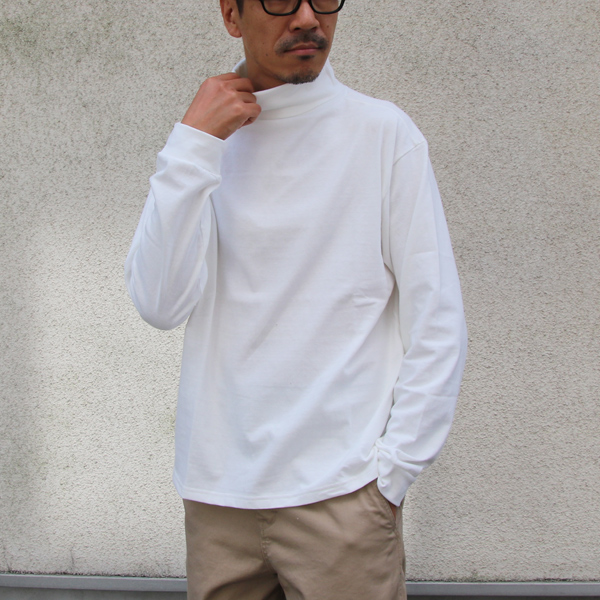 画像: Riding High / LOOPWHEEL HIGH NECK L/S TEE（R185-0106B）【MADE IN JAPAN】『日本製』