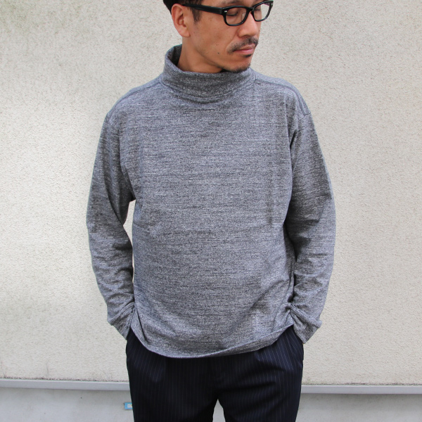 画像: Riding High / LOOPWHEEL HIGH NECK L/S TEE（R185-0106B）【MADE IN JAPAN】『日本製』