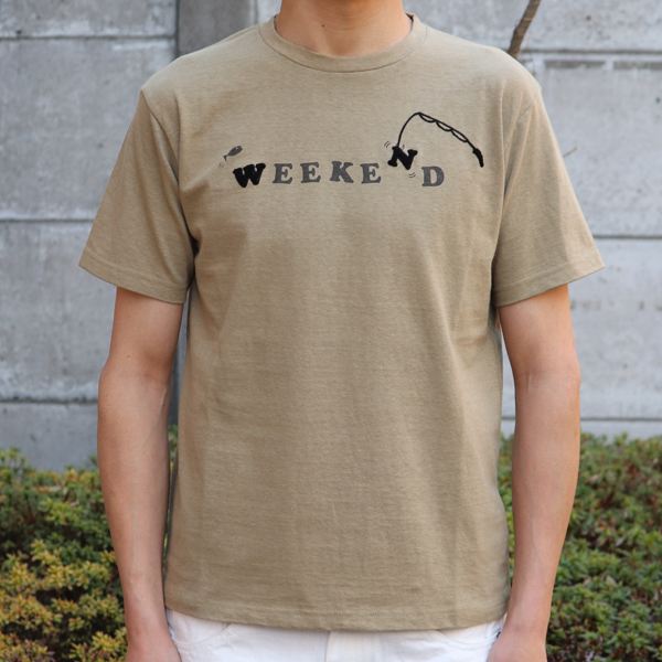 画像: Riding High  16/- JERSEY P&E S/S TEE(WEEKEND)【MADE IN JAPAN】『日本製』