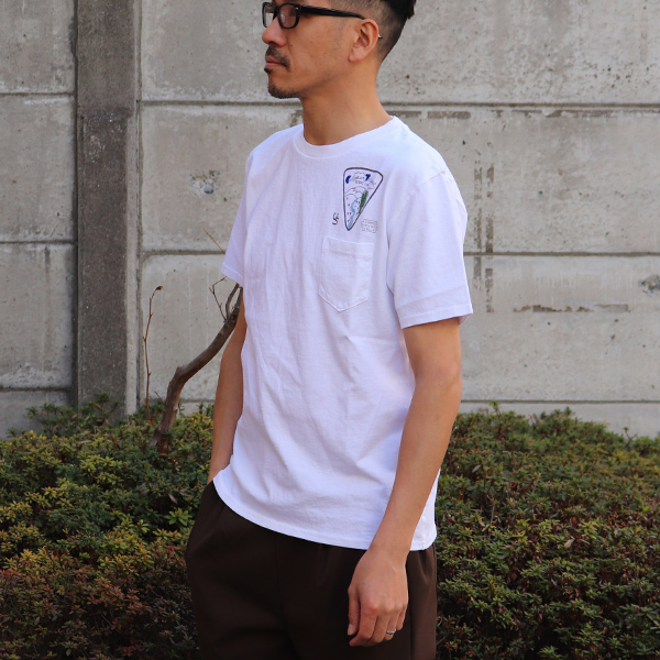 画像: 【RE PRICE/価格改定】 Riding High / 18/-JERSEY P&E POCKET TEE(CITY CAMP)【MADE IN JAPAN】『日本製』