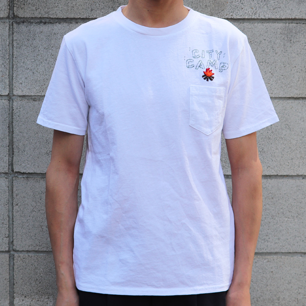 画像: 【RE PRICE/価格改定】 Riding High / 18/-JERSEY P&E POCKET TEE(CITY CAMP)【MADE IN JAPAN】『日本製』