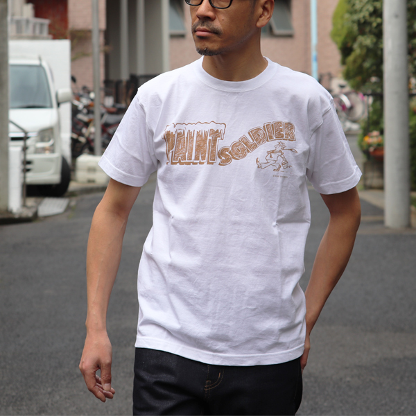 画像: 【RE PRICE/価格改定】RIDING HIGH×EGG SNDWCH LABEL/ HANDWRITING STYLE PRINT TEE（PAINT）