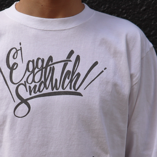 画像: RIDING HIGH×EGG SNDWCH LABEL/ PRINT L/S TEE（HOLIDAY）