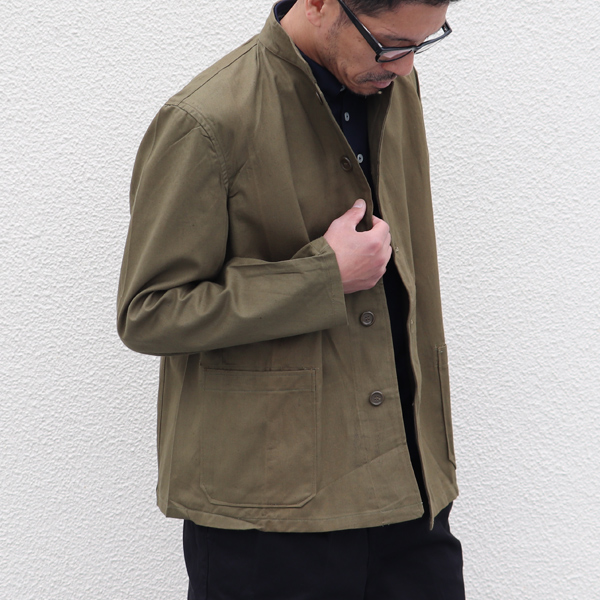 画像: DEAD STOCK / 50's MaoCollor Jacket（50's チェコ軍 マオカラージャケット）