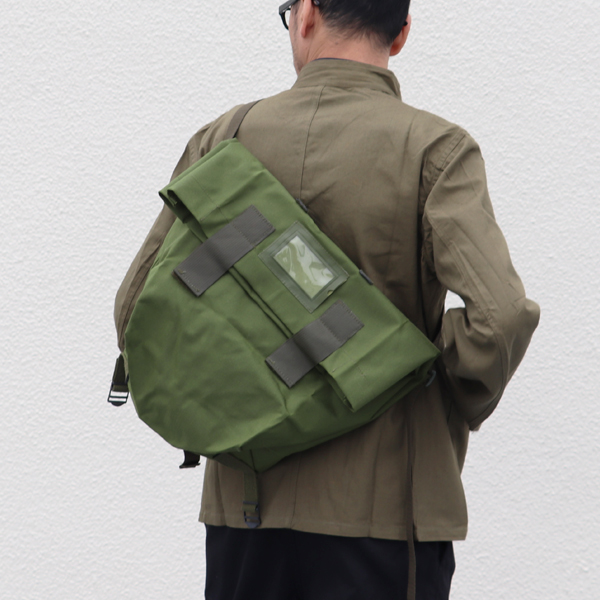 画像: DEADSTOCK/ Danish Army 80’ｓMessenger Bag（デンマーク軍ナイロン2Wayメッセンジャーバッグ