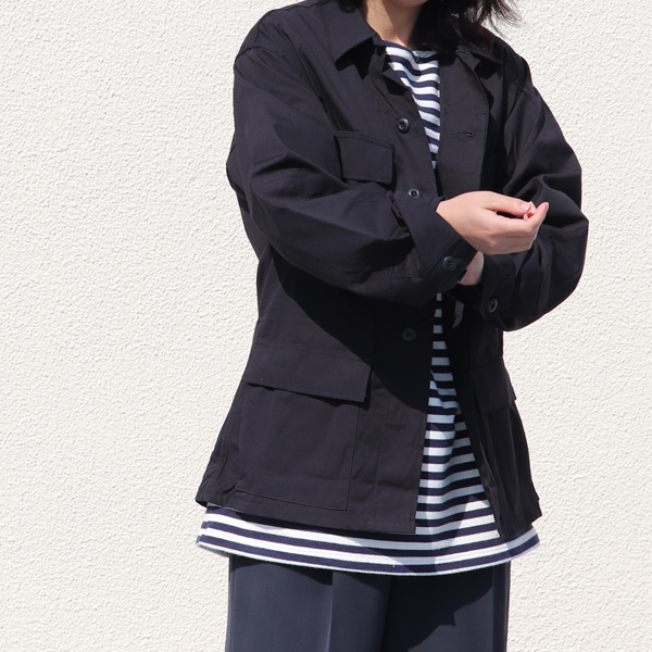 画像: DEAD STOCK/”B.D.U. Jacket BLACK357”（B.D.U. ジャケット リップストップ）