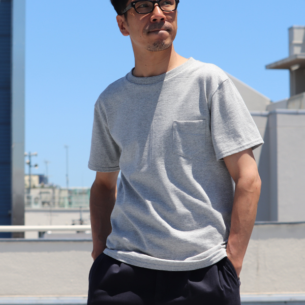 画像: USAファブリック丸胴国産ポケットTEE【FABRIC MADE IN USA】【ASSEMBLED IN JAPAN】『日本製』