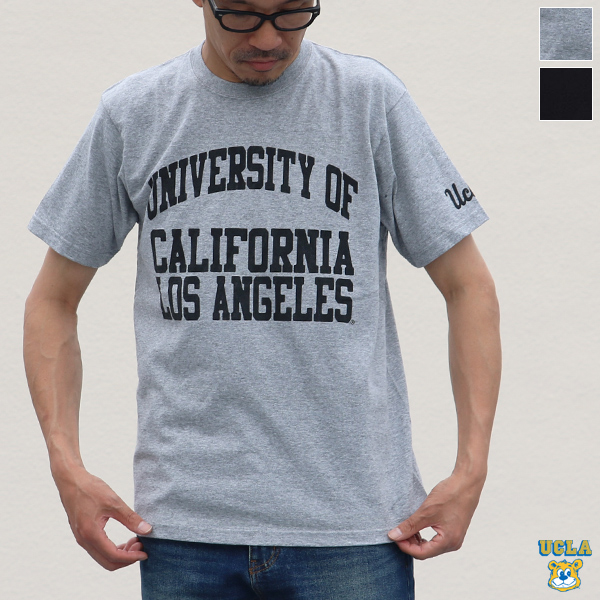 画像1: 【RE PRICE / 価格改定】UCLA"UNIVERSITY CALIFORNIA LOS ANGELES"C/N S/S 6.6oz オールドプリントT / Audience (1)