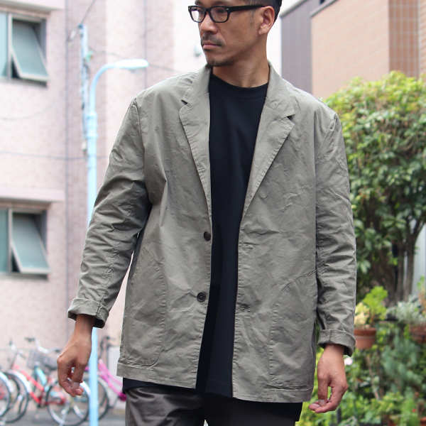 画像3: GRISTONE-Wツイルストレッチ サックジャケット【MADE IN JAPAN】『日本製』【送料無料】  / Upscape Audience (3)