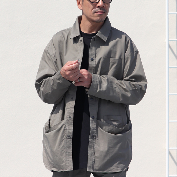 画像8: グリストーンW ツイルストレッチ ガーデニングコート【MADE IN JAPAN】『日本製』【送料無料】  / Upscape Audience (8)